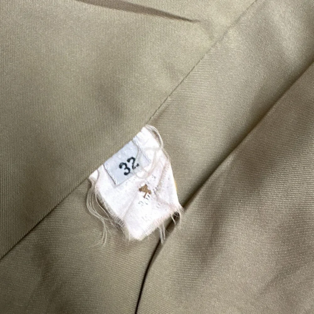 Vintage 90s United Colors Of Benetton Suit Blazer Jacket Mens 32 Brown Ventless